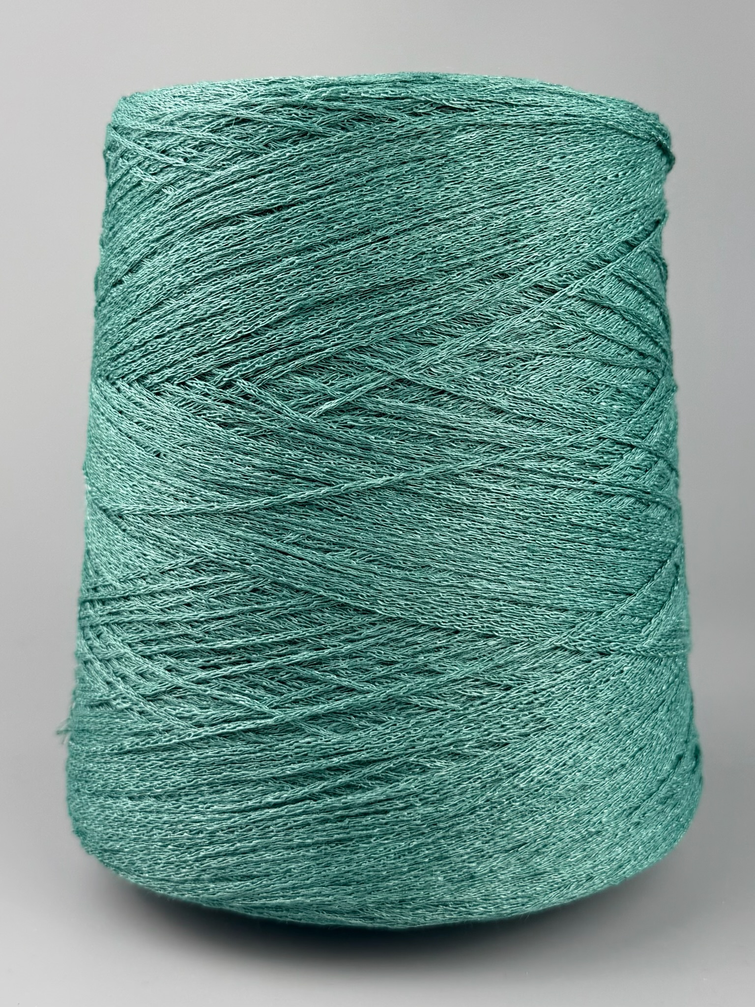 Art. Lino Cordonetto 320 m / 100 g  – 100% Leinen Sommergarn col. Ozean-Grün foto 2